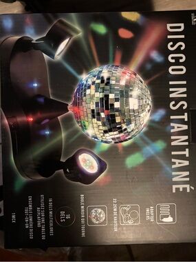 Disco Instantané Mirrored Disco Ball Light